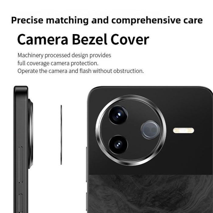 Anillo protector de lente hueco de metal Kalebol, For Xiaomi Poco X8 Pro Max / Redmi Turbo 5 Max, For Xiaomi Poco X8 Pro / Redmi Turbo 5, For Redmi K90 Pro Max / Xiaomi Poco F8 Ultra, For Redmi K90 / Xiaomi Poco F8 Pro                                  ...