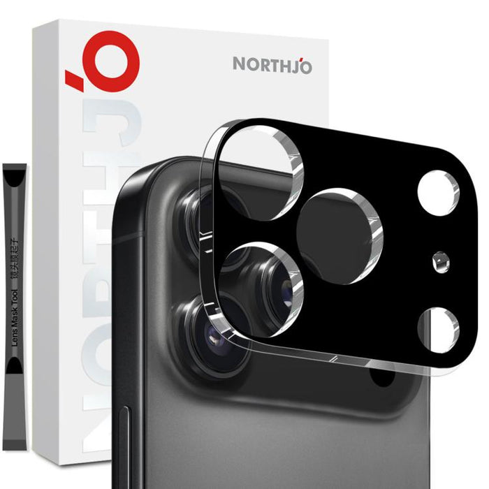 NORTHJO Camera Lens Protector 3D HD Tempered Glass Film, For iPhone 17 Pro Max, For iPhone 17 Pro, For iPhone 17, For iPhone Air