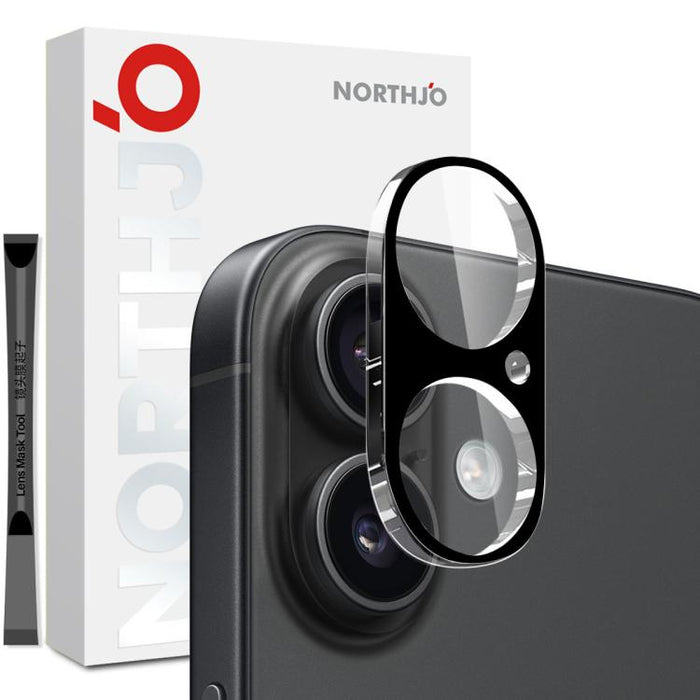NORTHJO Camera Lens Protector 3D HD Tempered Glass Film, For iPhone 17 Pro Max, For iPhone 17 Pro, For iPhone 17, For iPhone Air