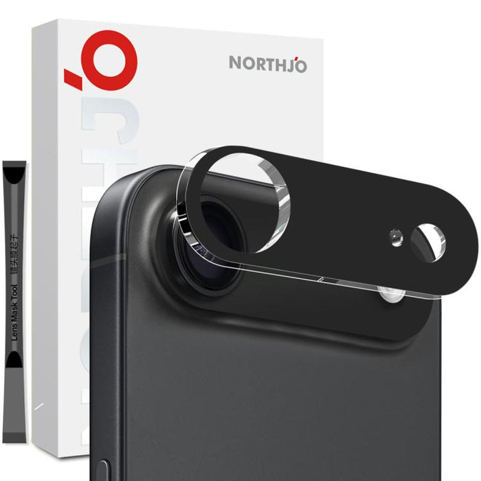 NORTHJO Camera Lens Protector 3D HD Tempered Glass Film, For iPhone 17 Pro Max, For iPhone 17 Pro, For iPhone 17, For iPhone Air