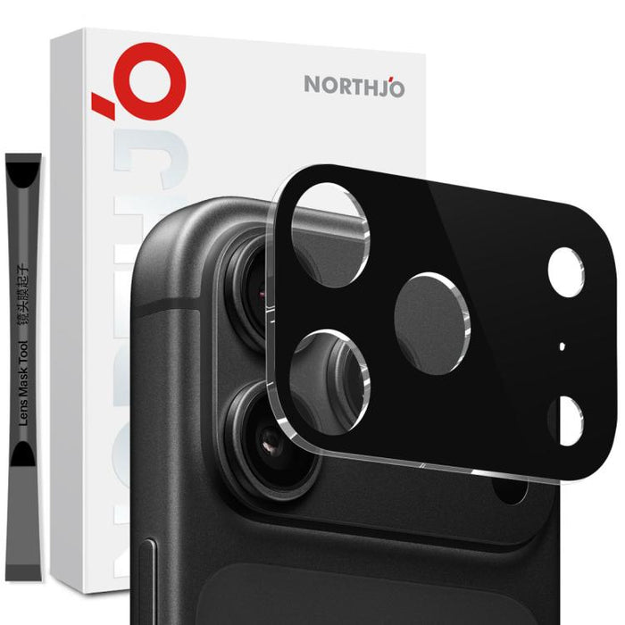 NORTHJO Camera Lens Protector 3D HD Tempered Glass Film, For iPhone 17 Pro Max, For iPhone 17 Pro, For iPhone 17, For iPhone Air