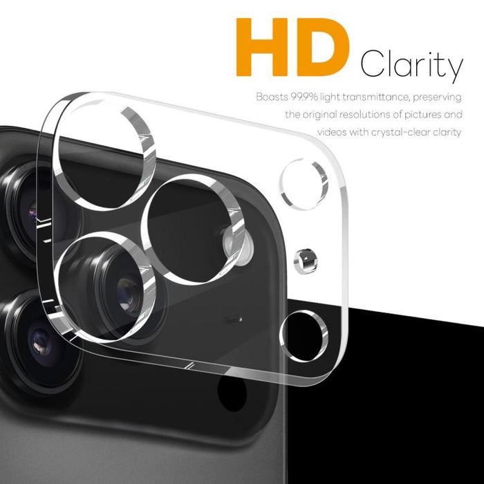 2 protectores de lente de cámara NORTHJO, película de vidrio templado 3D HD, For iPhone 17 Pro Max, For iPhone 17 Pro, For iPhone 17, For iPhone Air