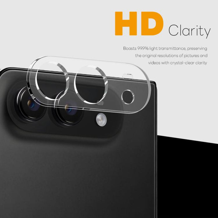 2 protectores de lente de cámara NORTHJO, película de vidrio templado 3D HD, For iPhone 17 Pro Max, For iPhone 17 Pro, For iPhone 17, For iPhone Air