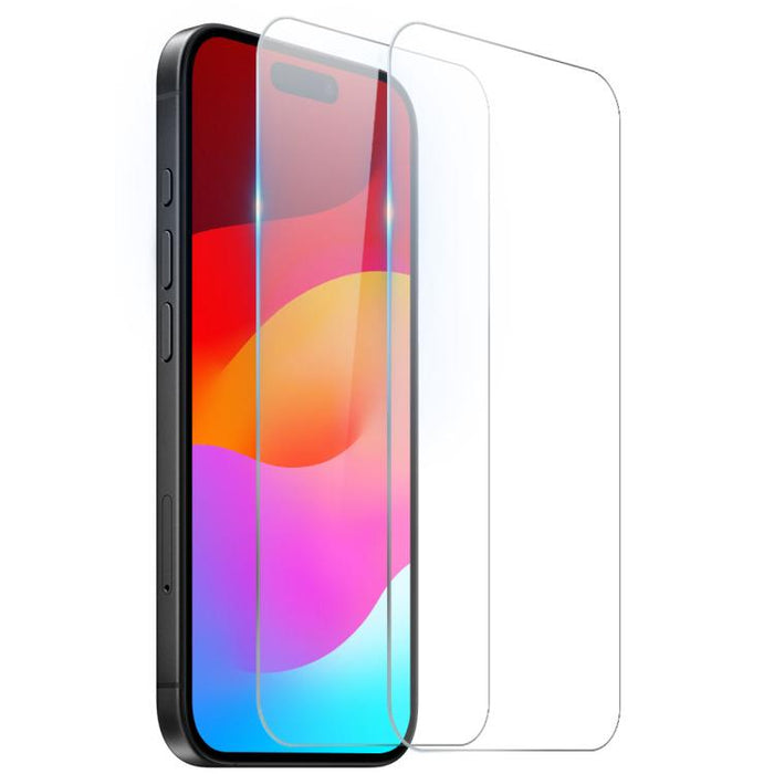 2pcs NORTHJO A++ 0.3mm 2.5D Screen Tempered Glass Film, For iPhone 17 Pro Max, For iPhone 17 Pro, For iPhone 17, For iPhone Air