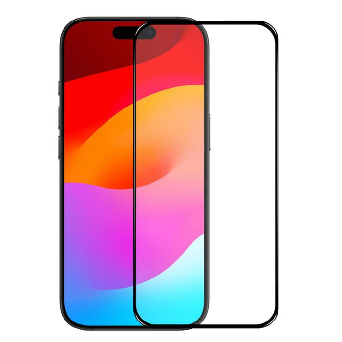 2pcs NORTHJO A++ 0.3mm Screen Full Glue Silk Printing Tempered Glass Film, For iPhone 17 Pro Max, For iPhone 17 Pro, For iPhone 17, For iPhone Air