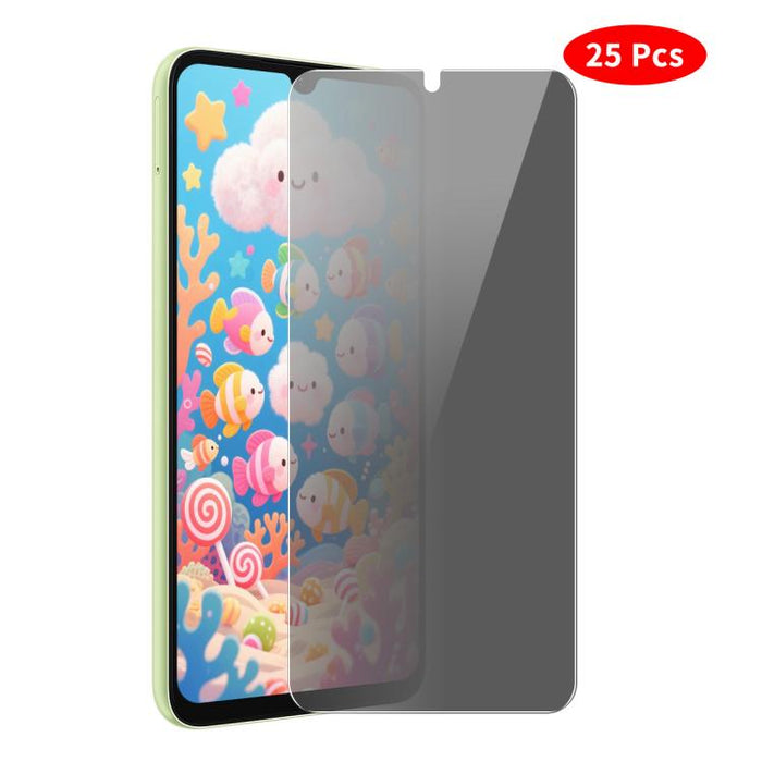 JUNSUNMAY 25 protectores de pantalla de privacidad de vidrio templado, For Redmi 14C, For Xiaomi Poco X7 Pro, For Xiaomi 14T / 14T Pro