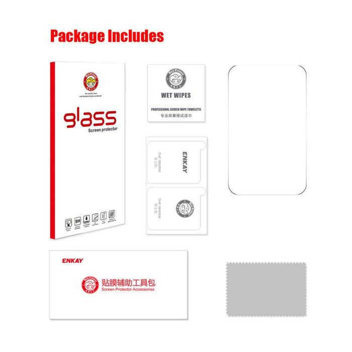 ENKAY Thickened Glue No White Edge 9H Big Arc Edge High Aluminum-silicon Tempered Glass Film, For iPhone 17 Pro Max, For iPhone 17 Pro, For iPhone 17, For iPhone Air