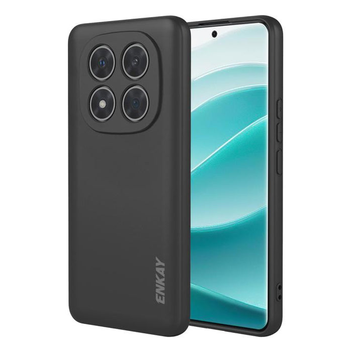 Funda para teléfono de silicona líquida suave y a prueba de golpes ENKAY, For Redmi A5 4G 171mm, For Redmi Note 14 4G 164mm Global, For Redmi Note 14 Pro 5G Global, For Redmi Note 14 5G India / Global, For Xiaomi 15 Ultra, For Xiaomi Poco M7 Pro       ...
