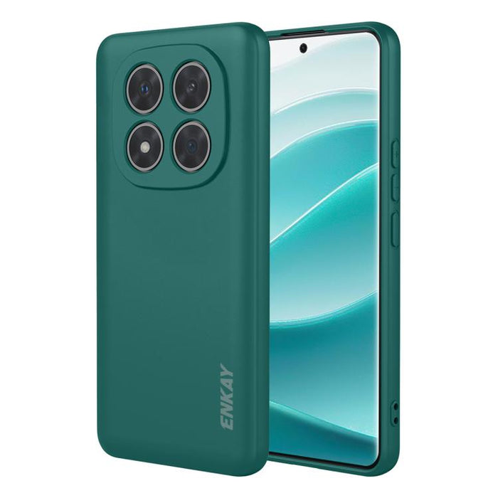 Funda para teléfono de silicona líquida suave y a prueba de golpes ENKAY, For Redmi A5 4G 171mm, For Redmi Note 14 4G 164mm Global, For Redmi Note 14 Pro 5G Global, For Redmi Note 14 5G India / Global, For Xiaomi 15 Ultra, For Xiaomi Poco M7 Pro       ...