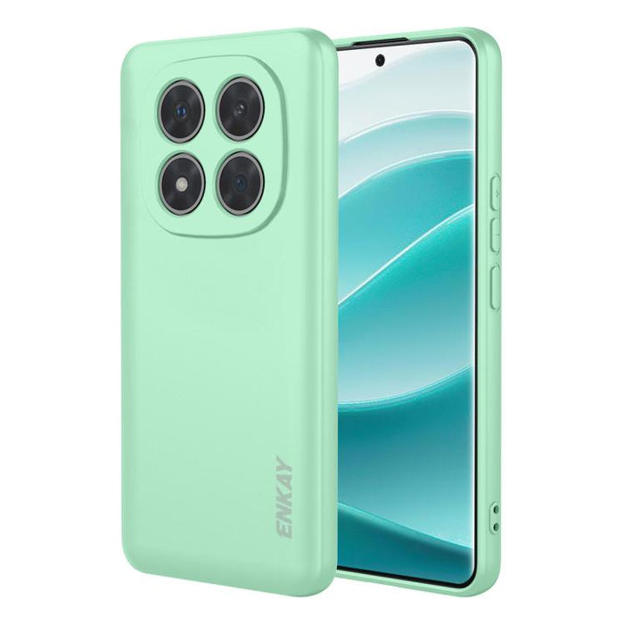 Funda para teléfono de silicona líquida suave y a prueba de golpes ENKAY, For Redmi A5 4G 171mm, For Redmi Note 14 4G 164mm Global, For Redmi Note 14 Pro 5G Global, For Redmi Note 14 5G India / Global, For Xiaomi 15 Ultra, For Xiaomi Poco M7 Pro       ...