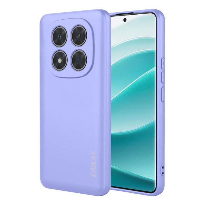 Funda para teléfono de silicona líquida suave y a prueba de golpes ENKAY, For Redmi A5 4G 171mm, For Redmi Note 14 4G 164mm Global, For Redmi Note 14 Pro 5G Global, For Redmi Note 14 5G India / Global, For Xiaomi 15 Ultra, For Xiaomi Poco M7 Pro       ...