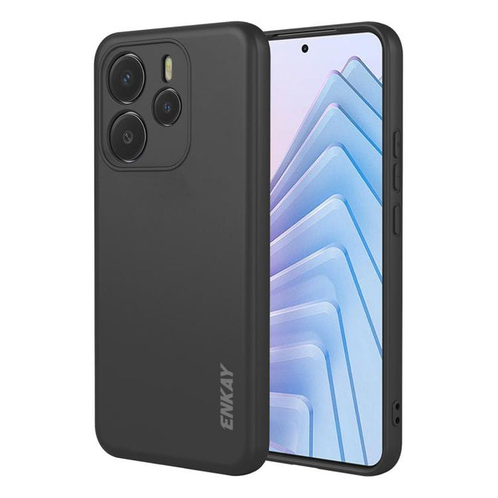 Funda para teléfono de silicona líquida suave y a prueba de golpes ENKAY, For Redmi A5 4G 171mm, For Redmi Note 14 4G 164mm Global, For Redmi Note 14 Pro 5G Global, For Redmi Note 14 5G India / Global, For Xiaomi 15 Ultra, For Xiaomi Poco M7 Pro       ...