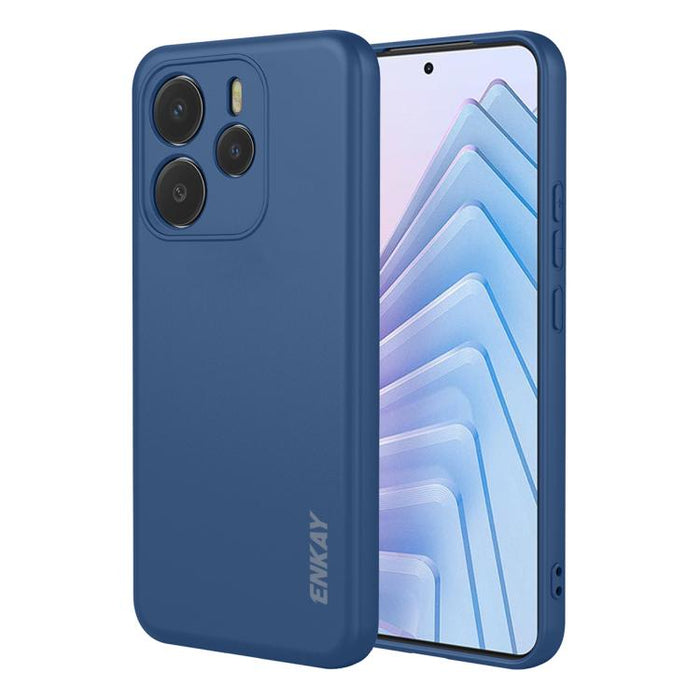 Funda para teléfono de silicona líquida suave y a prueba de golpes ENKAY, For Redmi A5 4G 171mm, For Redmi Note 14 4G 164mm Global, For Redmi Note 14 Pro 5G Global, For Redmi Note 14 5G India / Global, For Xiaomi 15 Ultra, For Xiaomi Poco M7 Pro       ...