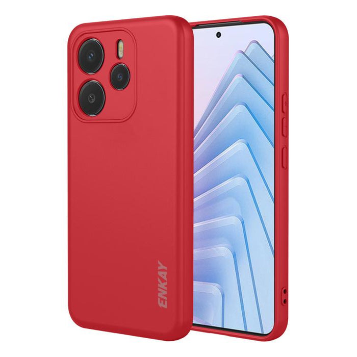 Funda para teléfono de silicona líquida suave y a prueba de golpes ENKAY, For Redmi A5 4G 171mm, For Redmi Note 14 4G 164mm Global, For Redmi Note 14 Pro 5G Global, For Redmi Note 14 5G India / Global, For Xiaomi 15 Ultra, For Xiaomi Poco M7 Pro       ...