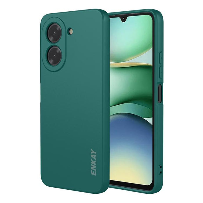 Funda para teléfono de silicona líquida suave y a prueba de golpes ENKAY, For Redmi A5 4G 171mm, For Redmi Note 14 4G 164mm Global, For Redmi Note 14 Pro 5G Global, For Redmi Note 14 5G India / Global, For Xiaomi 15 Ultra, For Xiaomi Poco M7 Pro       ...