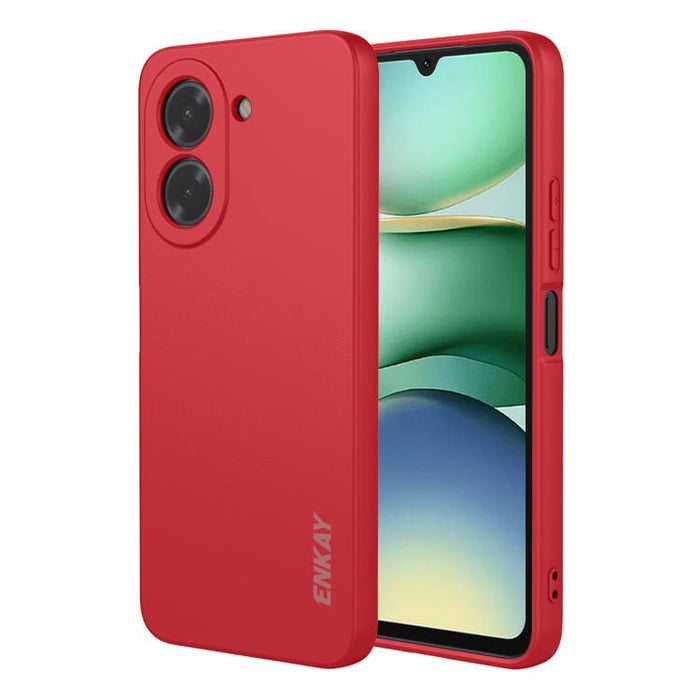 Funda para teléfono de silicona líquida suave y a prueba de golpes ENKAY, For Redmi A5 4G 171mm, For Redmi Note 14 4G 164mm Global, For Redmi Note 14 Pro 5G Global, For Redmi Note 14 5G India / Global, For Xiaomi 15 Ultra, For Xiaomi Poco M7 Pro       ...
