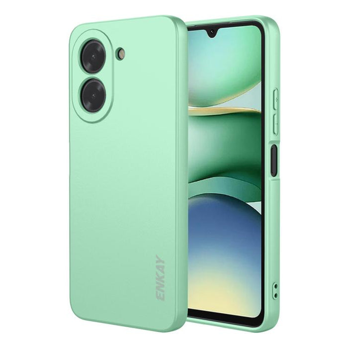 Funda para teléfono de silicona líquida suave y a prueba de golpes ENKAY, For Redmi A5 4G 171mm, For Redmi Note 14 4G 164mm Global, For Redmi Note 14 Pro 5G Global, For Redmi Note 14 5G India / Global, For Xiaomi 15 Ultra, For Xiaomi Poco M7 Pro       ...