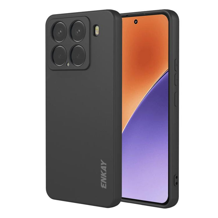 Funda para teléfono de silicona líquida suave y a prueba de golpes ENKAY, For Redmi A5 4G 171mm, For Redmi Note 14 4G 164mm Global, For Redmi Note 14 Pro 5G Global, For Redmi Note 14 5G India / Global, For Xiaomi 15 Ultra, For Xiaomi Poco M7 Pro       ...