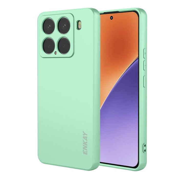Funda para teléfono de silicona líquida suave y a prueba de golpes ENKAY, For Redmi A5 4G 171mm, For Redmi Note 14 4G 164mm Global, For Redmi Note 14 Pro 5G Global, For Redmi Note 14 5G India / Global, For Xiaomi 15 Ultra, For Xiaomi Poco M7 Pro       ...