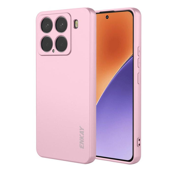 Funda para teléfono de silicona líquida suave y a prueba de golpes ENKAY, For Redmi A5 4G 171mm, For Redmi Note 14 4G 164mm Global, For Redmi Note 14 Pro 5G Global, For Redmi Note 14 5G India / Global, For Xiaomi 15 Ultra, For Xiaomi Poco M7 Pro       ...