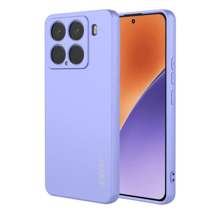 Funda para teléfono de silicona líquida suave y a prueba de golpes ENKAY, For Redmi A5 4G 171mm, For Redmi Note 14 4G 164mm Global, For Redmi Note 14 Pro 5G Global, For Redmi Note 14 5G India / Global, For Xiaomi 15 Ultra, For Xiaomi Poco M7 Pro       ...