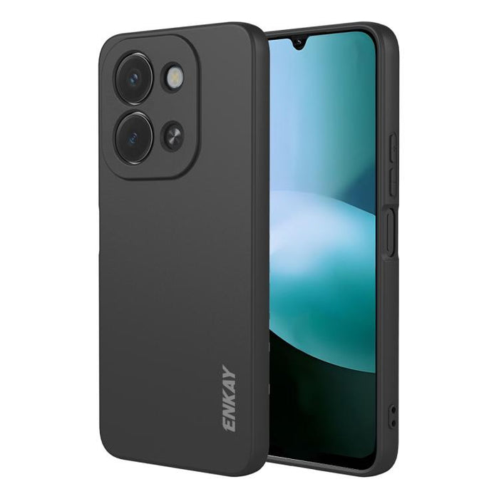 Funda para teléfono de silicona líquida suave y a prueba de golpes ENKAY, For Redmi A5 4G 171mm, For Redmi Note 14 4G 164mm Global, For Redmi Note 14 Pro 5G Global, For Redmi Note 14 5G India / Global, For Xiaomi 15 Ultra, For Xiaomi Poco M7 Pro       ...