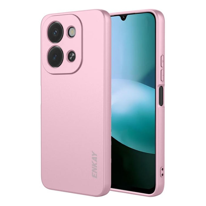 Funda para teléfono de silicona líquida suave y a prueba de golpes ENKAY, For Redmi A5 4G 171mm, For Redmi Note 14 4G 164mm Global, For Redmi Note 14 Pro 5G Global, For Redmi Note 14 5G India / Global, For Xiaomi 15 Ultra, For Xiaomi Poco M7 Pro       ...
