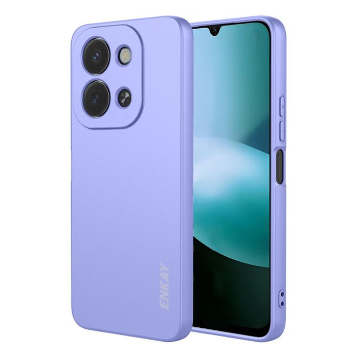 Funda para teléfono de silicona líquida suave y a prueba de golpes ENKAY, For Redmi A5 4G 171mm, For Redmi Note 14 4G 164mm Global, For Redmi Note 14 Pro 5G Global, For Redmi Note 14 5G India / Global, For Xiaomi 15 Ultra, For Xiaomi Poco M7 Pro       ...