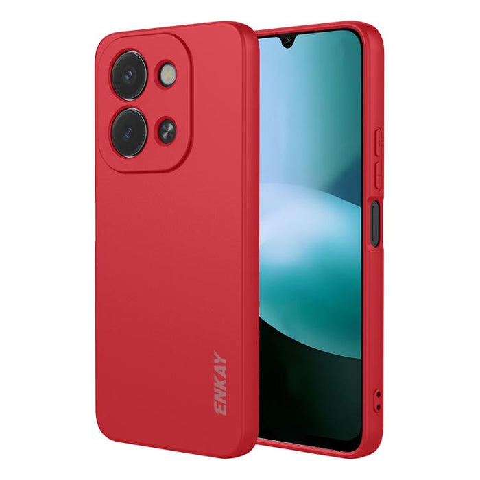 Funda para teléfono de silicona líquida suave y a prueba de golpes ENKAY, For Redmi A5 4G 171mm, For Redmi Note 14 4G 164mm Global, For Redmi Note 14 Pro 5G Global, For Redmi Note 14 5G India / Global, For Xiaomi 15 Ultra, For Xiaomi Poco M7 Pro       ...