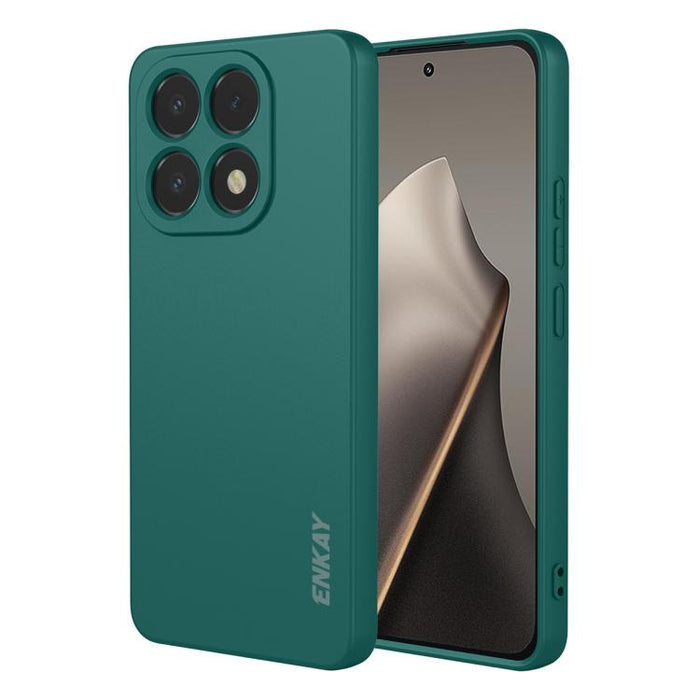 Funda para teléfono de silicona líquida suave y a prueba de golpes ENKAY, For Redmi A7 Pro 4G / 5G 171mm, For Xiaomi Poco F8 Ultra / Redmi K90 Pro Max, For Xiaomi Poco F8 Pro / Redmi K90, For Xiaomi 17 Pro Max, For Xiaomi 17 Pro, For Xiaomi 17         ...