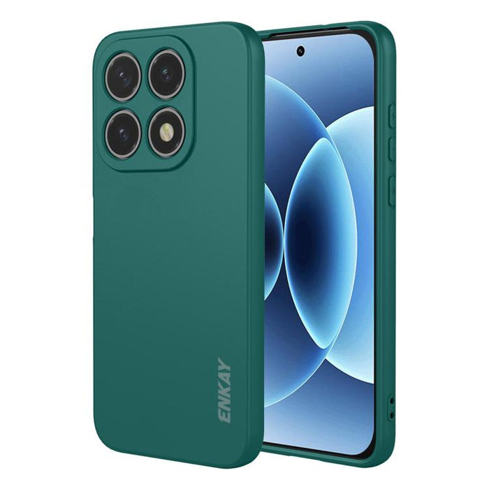 Funda para teléfono de silicona líquida suave y a prueba de golpes ENKAY, For Redmi A7 Pro 4G / 5G 171mm, For Xiaomi Poco F8 Ultra / Redmi K90 Pro Max, For Xiaomi Poco F8 Pro / Redmi K90, For Xiaomi 17 Pro Max, For Xiaomi 17 Pro, For Xiaomi 17         ...