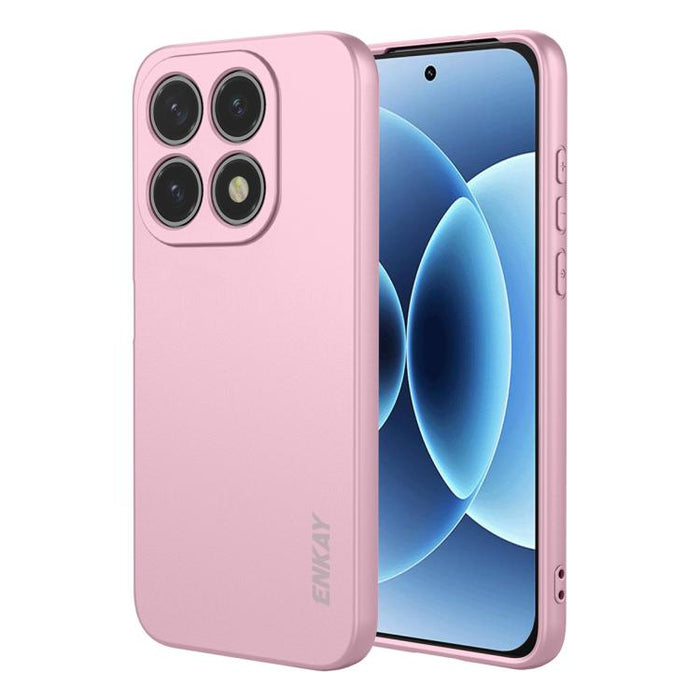 Funda para teléfono de silicona líquida suave y a prueba de golpes ENKAY, For Redmi A7 Pro 4G / 5G 171mm, For Xiaomi Poco F8 Ultra / Redmi K90 Pro Max, For Xiaomi Poco F8 Pro / Redmi K90, For Xiaomi 17 Pro Max, For Xiaomi 17 Pro, For Xiaomi 17         ...