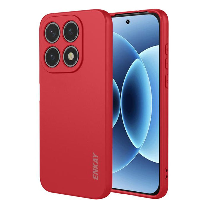 Funda para teléfono de silicona líquida suave y a prueba de golpes ENKAY, For Redmi A7 Pro 4G / 5G 171mm, For Xiaomi Poco F8 Ultra / Redmi K90 Pro Max, For Xiaomi Poco F8 Pro / Redmi K90, For Xiaomi 17 Pro Max, For Xiaomi 17 Pro, For Xiaomi 17         ...