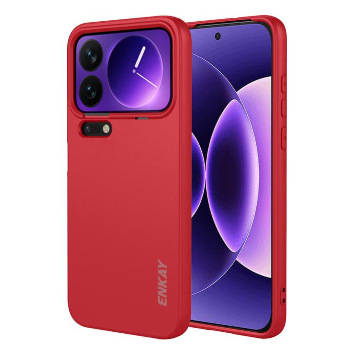 Funda para teléfono de silicona líquida suave y a prueba de golpes ENKAY, For Redmi A7 Pro 4G / 5G 171mm, For Xiaomi Poco F8 Ultra / Redmi K90 Pro Max, For Xiaomi Poco F8 Pro / Redmi K90, For Xiaomi 17 Pro Max, For Xiaomi 17 Pro, For Xiaomi 17         ...