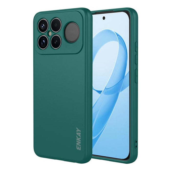Funda para teléfono de silicona líquida suave y a prueba de golpes ENKAY, For Redmi A7 Pro 4G / 5G 171mm, For Xiaomi Poco F8 Ultra / Redmi K90 Pro Max, For Xiaomi Poco F8 Pro / Redmi K90, For Xiaomi 17 Pro Max, For Xiaomi 17 Pro, For Xiaomi 17         ...