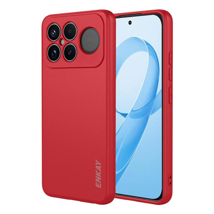 Funda para teléfono de silicona líquida suave y a prueba de golpes ENKAY, For Redmi A7 Pro 4G / 5G 171mm, For Xiaomi Poco F8 Ultra / Redmi K90 Pro Max, For Xiaomi Poco F8 Pro / Redmi K90, For Xiaomi 17 Pro Max, For Xiaomi 17 Pro, For Xiaomi 17         ...