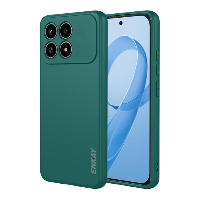 Funda para teléfono de silicona líquida suave y a prueba de golpes ENKAY, For Redmi A7 Pro 4G / 5G 171mm, For Xiaomi Poco F8 Ultra / Redmi K90 Pro Max, For Xiaomi Poco F8 Pro / Redmi K90, For Xiaomi 17 Pro Max, For Xiaomi 17 Pro, For Xiaomi 17         ...