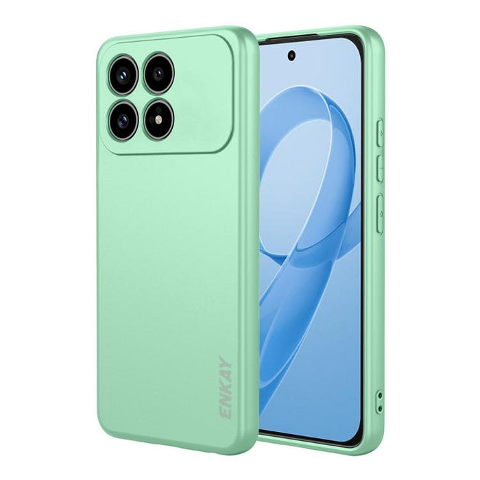 Funda para teléfono de silicona líquida suave y a prueba de golpes ENKAY, For Redmi A7 Pro 4G / 5G 171mm, For Xiaomi Poco F8 Ultra / Redmi K90 Pro Max, For Xiaomi Poco F8 Pro / Redmi K90, For Xiaomi 17 Pro Max, For Xiaomi 17 Pro, For Xiaomi 17         ...