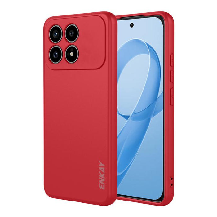 Funda para teléfono de silicona líquida suave y a prueba de golpes ENKAY, For Redmi A7 Pro 4G / 5G 171mm, For Xiaomi Poco F8 Ultra / Redmi K90 Pro Max, For Xiaomi Poco F8 Pro / Redmi K90, For Xiaomi 17 Pro Max, For Xiaomi 17 Pro, For Xiaomi 17         ...