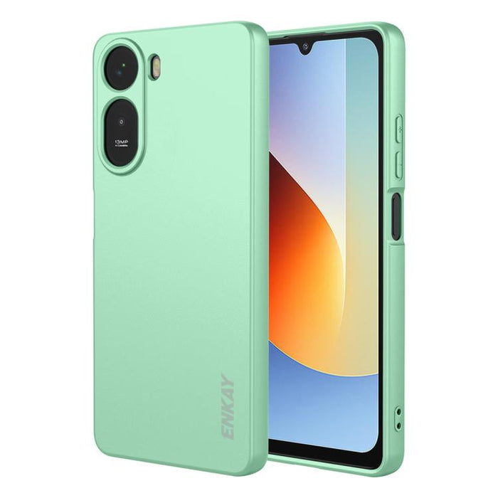 Funda para teléfono de silicona líquida suave y a prueba de golpes ENKAY, For Redmi A7 Pro 4G / 5G 171mm, For Xiaomi Poco F8 Ultra / Redmi K90 Pro Max, For Xiaomi Poco F8 Pro / Redmi K90, For Xiaomi 17 Pro Max, For Xiaomi 17 Pro, For Xiaomi 17         ...