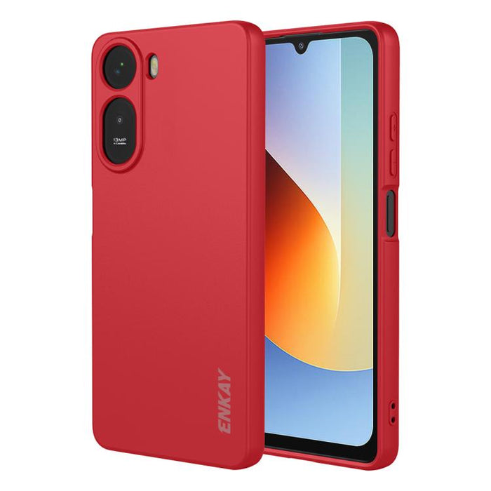 Funda para teléfono de silicona líquida suave y a prueba de golpes ENKAY, For Redmi A7 Pro 4G / 5G 171mm, For Xiaomi Poco F8 Ultra / Redmi K90 Pro Max, For Xiaomi Poco F8 Pro / Redmi K90, For Xiaomi 17 Pro Max, For Xiaomi 17 Pro, For Xiaomi 17         ...