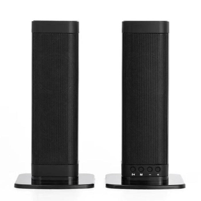 BKS-33 5.0 TV Home Barra de Sonido Inalámbrica, Soporte TF, Extraíble y Empalme, Efecto Estéreo 3D