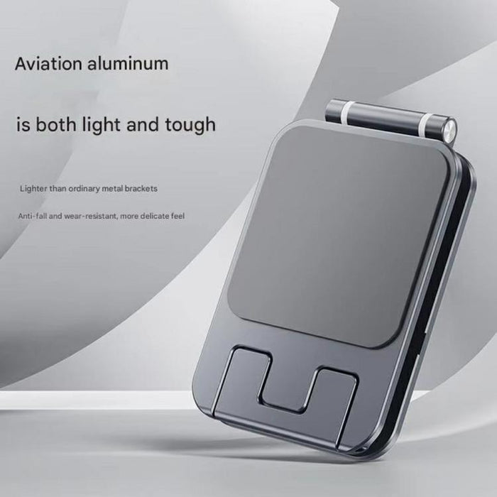 T2 Foldable Adjust Height Aluminum Alloy Desktop Phone Tablet Holder, T2