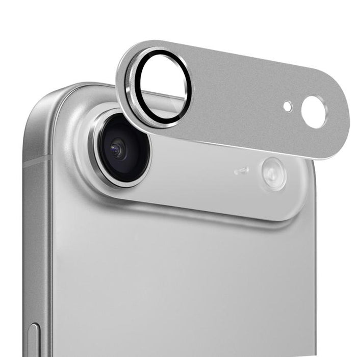 ENKAY Anti-reflection Camera Lens Frosted Armor Aluminium Alloy Tempered Glass Film, For iPhone Air