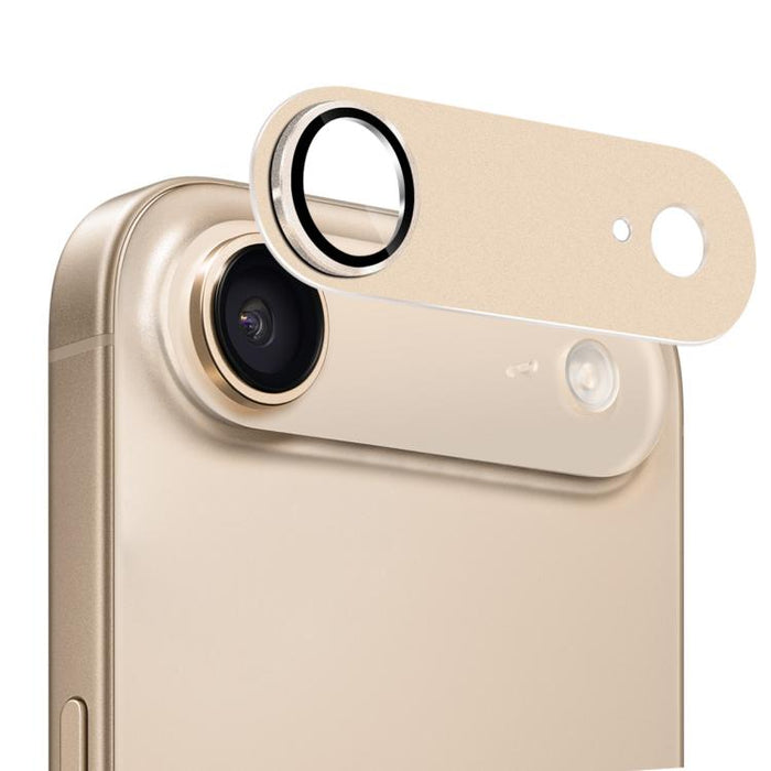 ENKAY Anti-reflection Camera Lens Frosted Armor Aluminium Alloy Tempered Glass Film, For iPhone Air