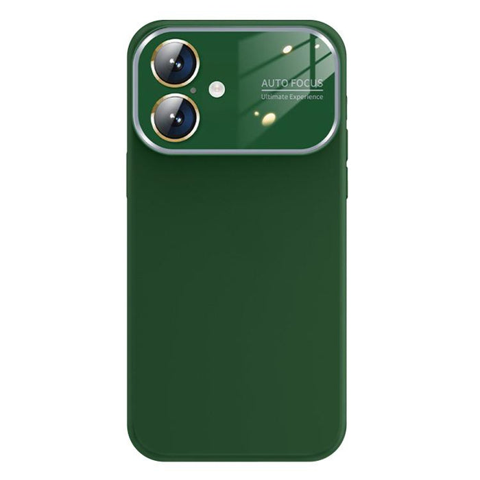Kalebol Large Windows Frosted Liquid Silicone Phone Case, For iPhone 16 Pro Max, For iPhone 16 Pro, For iPhone 16, For iPhone 15 Pro Max, For iPhone 15 Pro, For iPhone 15, For iPhone 14, For iPhone 14 Pro