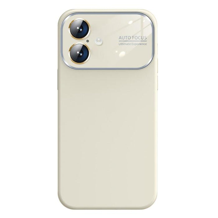 Kalebol Large Windows Frosted Liquid Silicone Phone Case, For iPhone 16 Pro Max, For iPhone 16 Pro, For iPhone 16, For iPhone 15 Pro Max, For iPhone 15 Pro, For iPhone 15, For iPhone 14, For iPhone 14 Pro