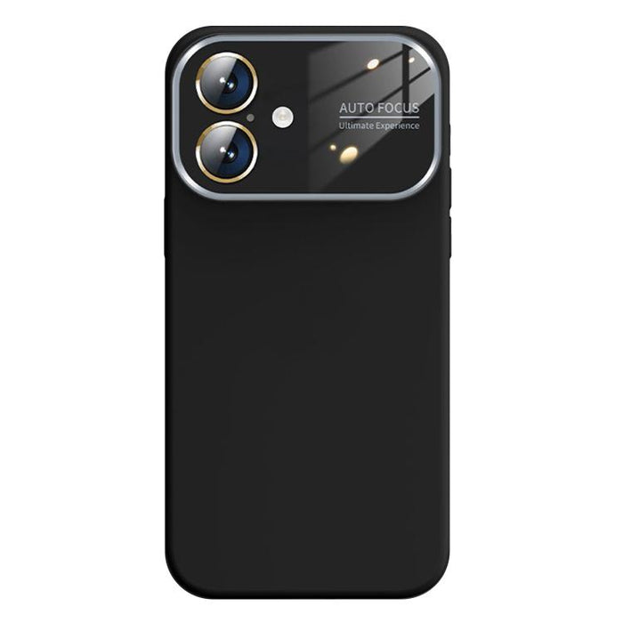 Kalebol Large Windows Frosted Liquid Silicone Phone Case, For iPhone 16 Pro Max, For iPhone 16 Pro, For iPhone 16, For iPhone 15 Pro Max, For iPhone 15 Pro, For iPhone 15, For iPhone 14, For iPhone 14 Pro