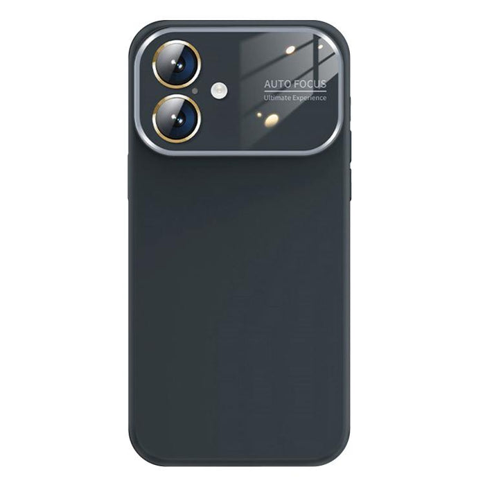 Kalebol Large Windows Frosted Liquid Silicone Phone Case, For iPhone 16 Pro Max, For iPhone 16 Pro, For iPhone 16, For iPhone 15 Pro Max, For iPhone 15 Pro, For iPhone 15, For iPhone 14, For iPhone 14 Pro