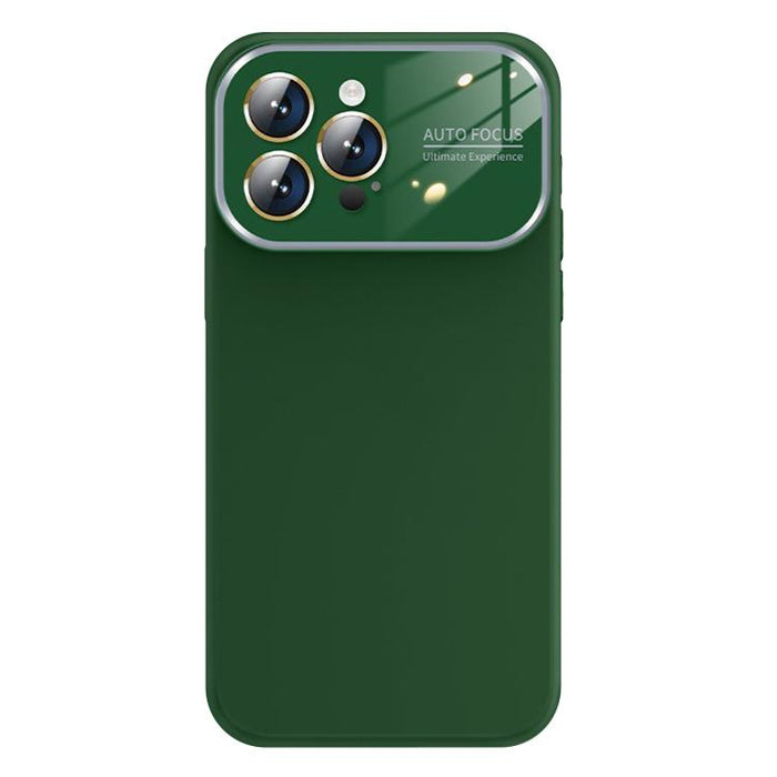 Kalebol Large Windows Frosted Liquid Silicone Phone Case, For iPhone 16 Pro Max, For iPhone 16 Pro, For iPhone 16, For iPhone 15 Pro Max, For iPhone 15 Pro, For iPhone 15, For iPhone 14, For iPhone 14 Pro